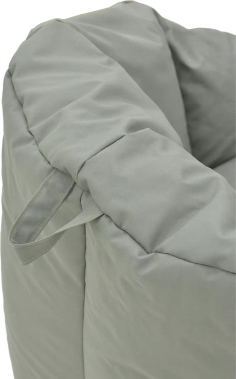 Puf Kerlon i papërshkueshëm nga uji, ngjyrë gri, D80x65cm