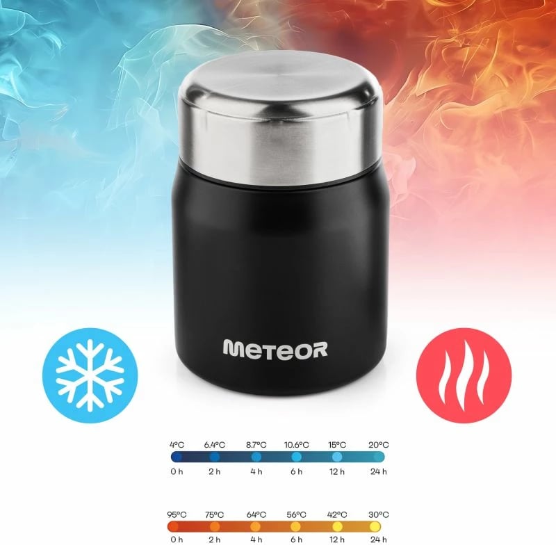 Termus ushqimi Meteor, i zi Termus ushqimi Meteor, i zi
