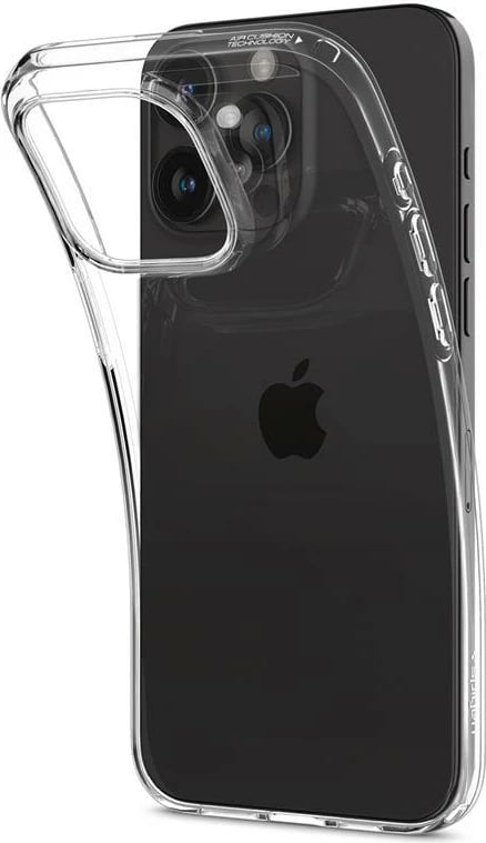 Mbështjellës Spigen Crystal Flex për iPhone 15 Pro, Transparent