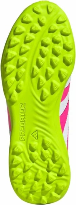 Çizme futbolli për fëmijë adidas, të bardha