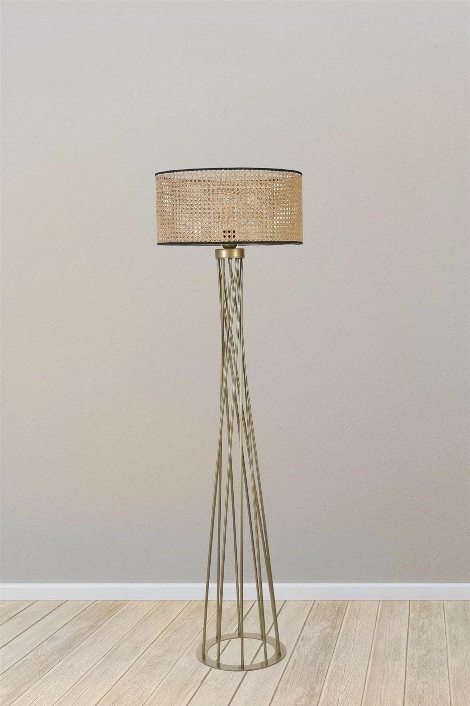 Llambë dyshemeje Opviq, ngjyrë ari, 8827-5