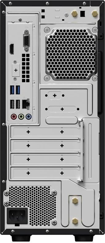 Kasë ASUS ExpertCenter D5 Mini Tower D501MER-514500009X, Intel Core i5-14500, 16 GB RAM, 512 GB SSD, Windows 11 Pro, e zezë