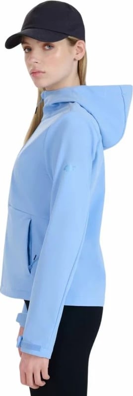 Jakne softshell 4F femra, blu