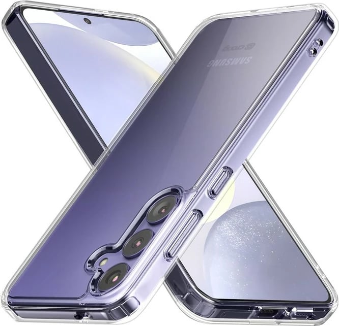Mbështjellës CRONG Crystal Shield Cover për Samsung Galaxy S24+, Transparent