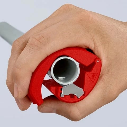 Prerës kabllosh Knipex BiX, plastikë/çelik inox, 5 cm, kuq Prerës kabllosh Knipex BiX, plastikë/çelik inox, 5 cm, kuq