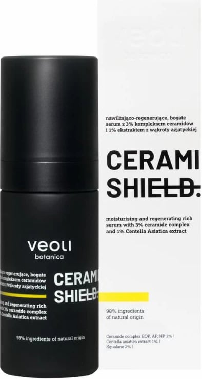 Serum për fytyrë Veoli Botanica Ceramide Shield për femra, 30ml