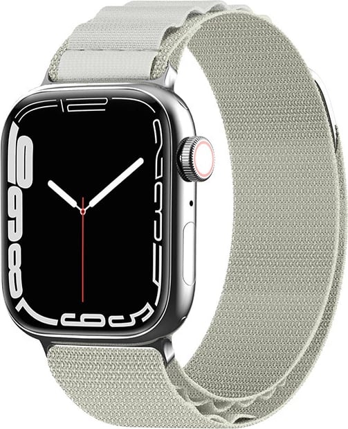 Rrip Alpine për Apple Watch Hurtel, plastikë, kapëse çeliku, argjend