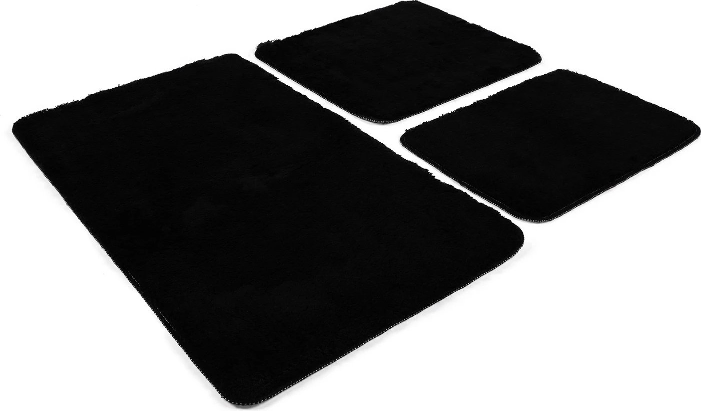 Set tapetesh për banjo akrilik (3 copë), Mijölnir, Havai, e zezë Set tapetesh për banjo akrilik (3 copë), Mijölnir, Havai, e zezë