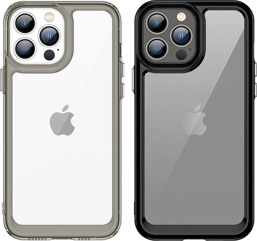 Mbështjellës Hurtel Outer Space Case për iPhone 12 Pro Max, hard cover me kornizë xheli, kaltër