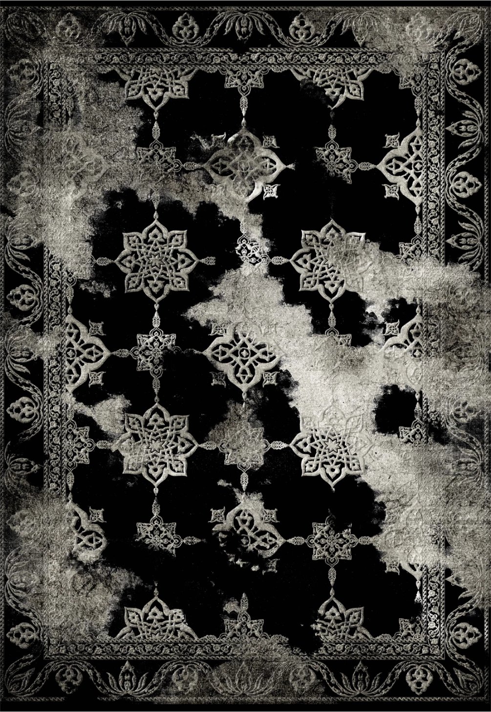 Tepih vintage me franja, JOSIANE FH7677.17, 120x170 cm
