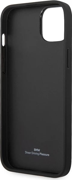 Mbështjellës BMW BMHCP14S22RFGR për iPhone 14 6.1", lëkurë, Diamond Pattern, e kuqe burgundy