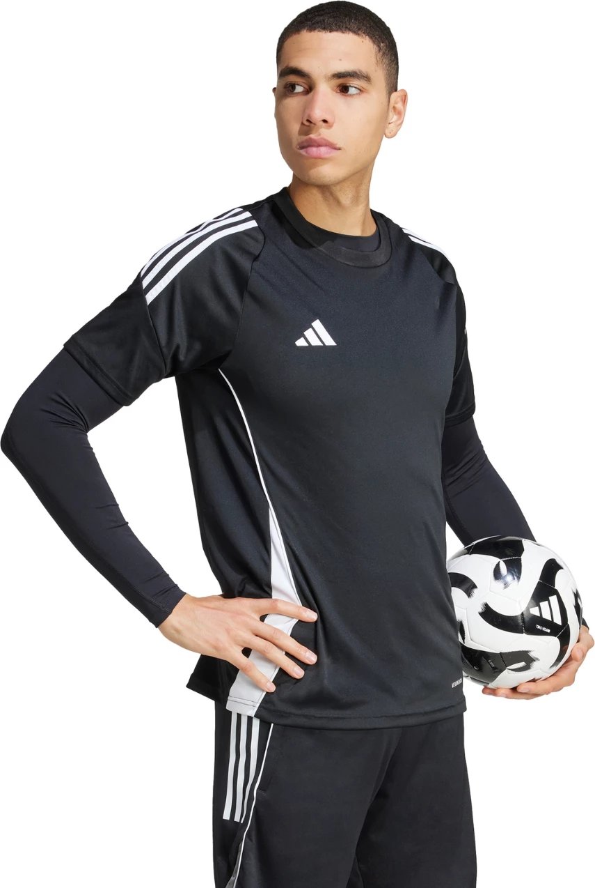 Maicë e gjatë për meshkuj adidas, e zezë