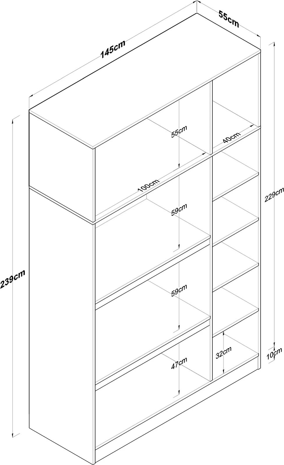 Dollap Hanah Home, BA104 - 1989, i bardhë