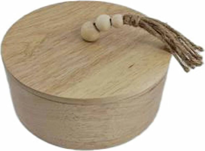 Kuti druri për ruajtje, natyrale, 20x20x8cm