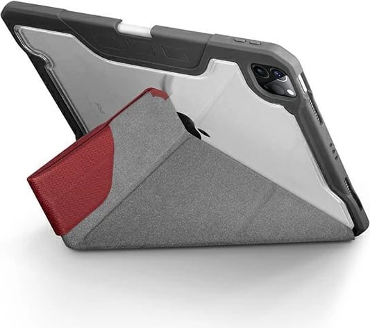Mbështjellës UNIQ Trexa për iPad Pro 11" 2021/2020, me kapak magnetik dhe mbajtëse, Kuq