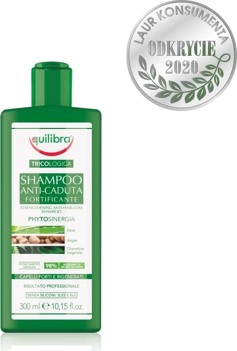 Shampon për femra Equilibra Tricologica Anti-Hair Loss Fortifying, 300ml