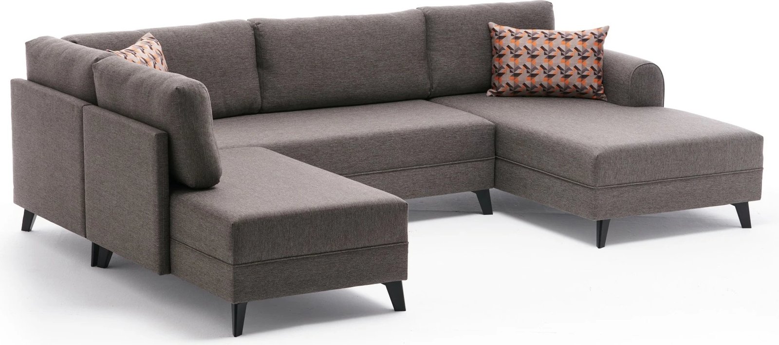 Kënd-sofë krevate Belen, kafe, Atelier del Sofa
