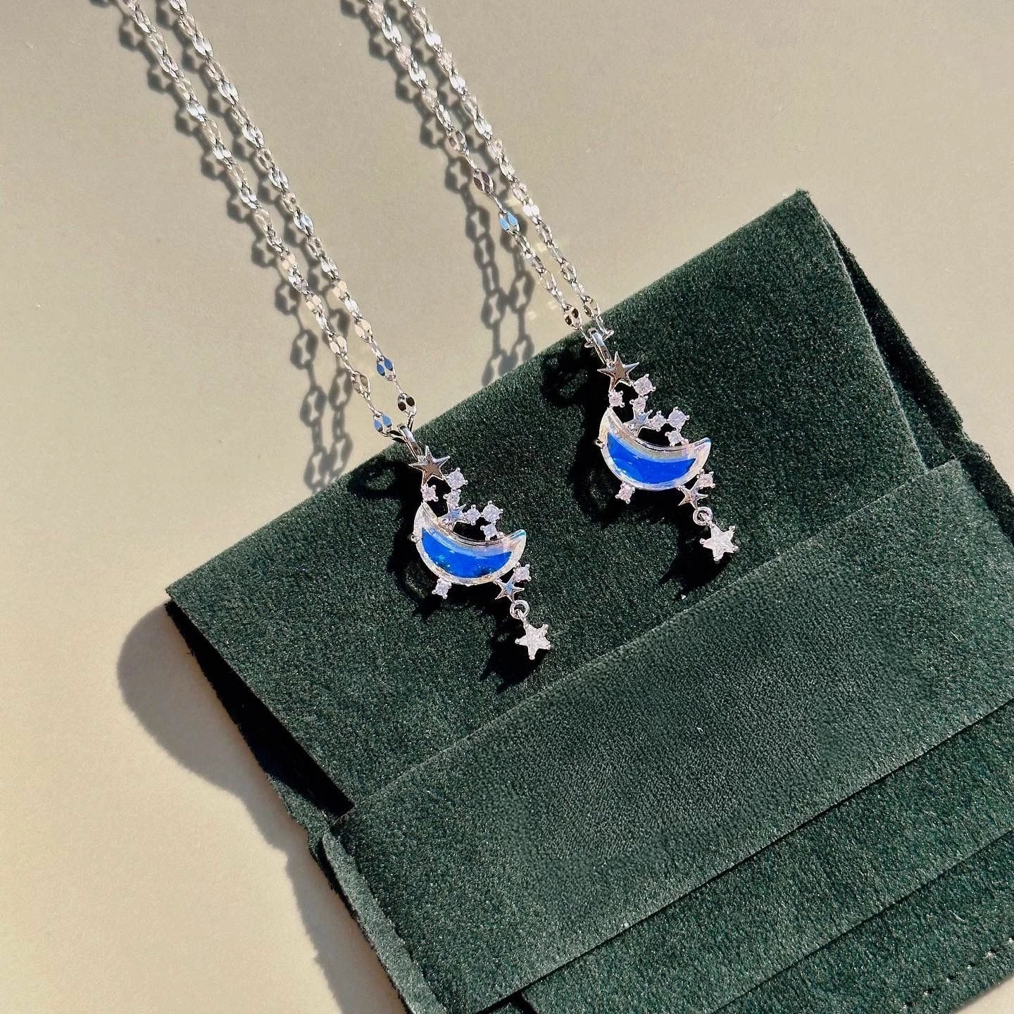 Varëse çeliku Jumeon, motiv planeti, argjend dhe kaltër e errët