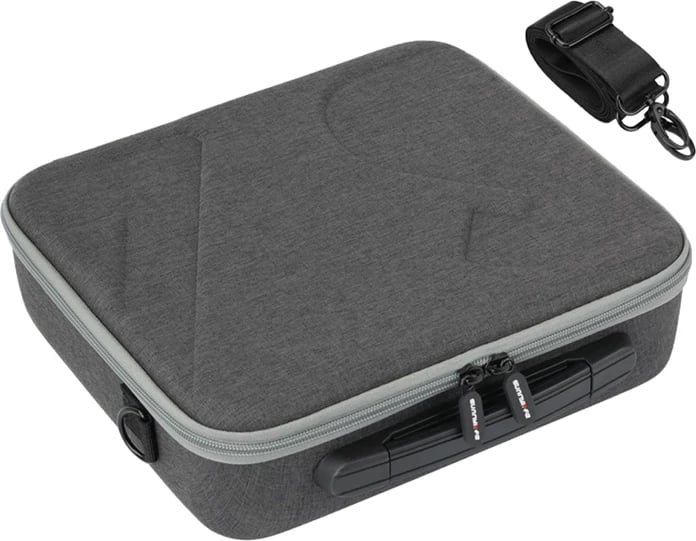 Çantë Sunnylife N5P-B088 për DJI Mini 5 Pro, me rrip shpatulle, kapacitet për dron + kontrollues RC 2/RC-N3 + stacion karikimi + 6 bateri, 285×269×86 mm, gri