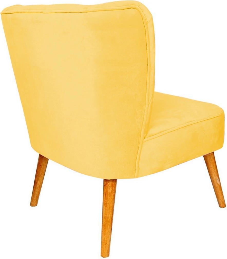 Karrige krahu Moon River, ngjyrë mustard, Atelier del Sofa