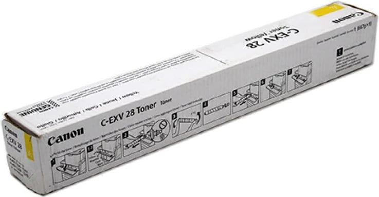 Toner, Canon, C-EXV 28, deri 24,000 faqe, e verdhë