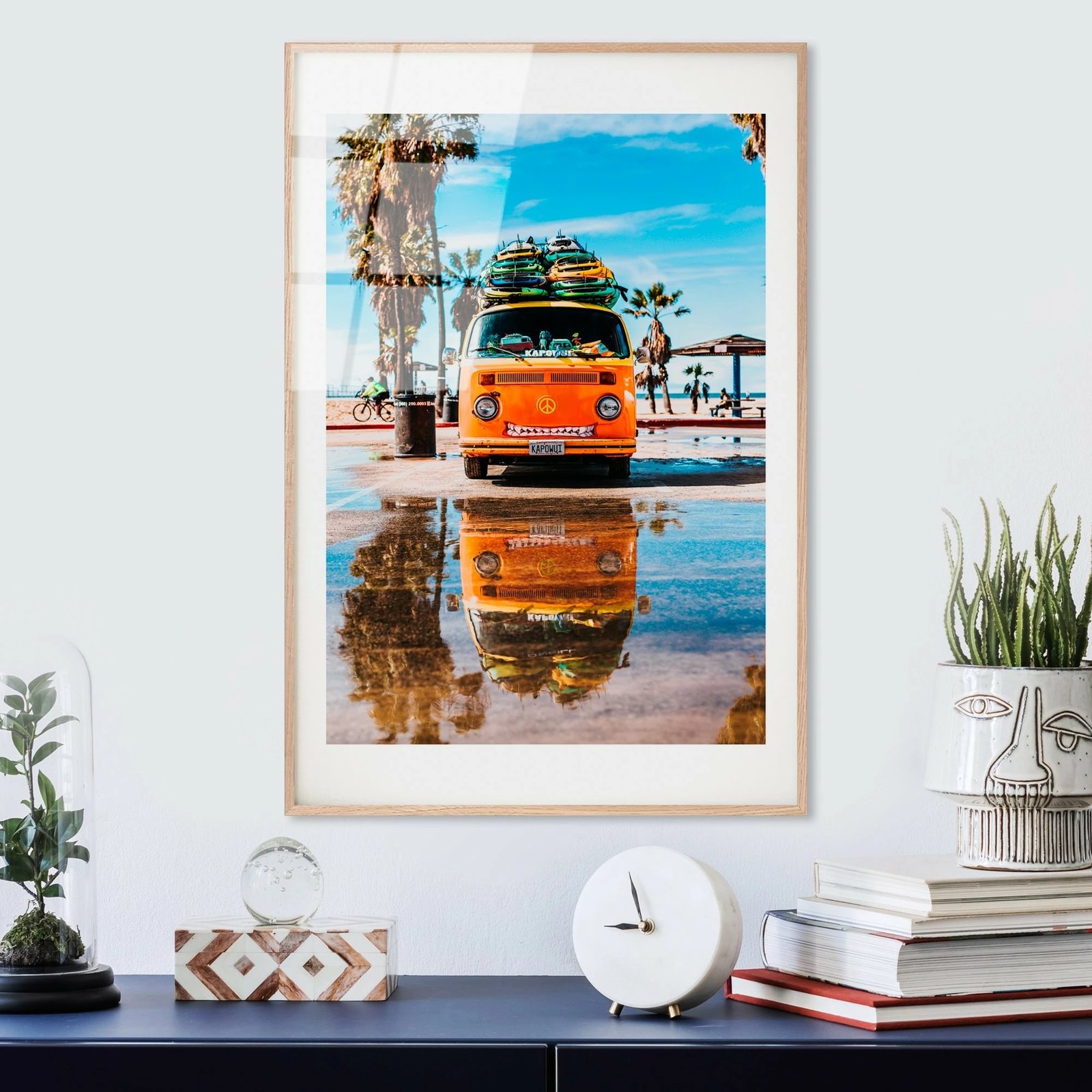 Pikturë dekorative prej xhami të temperuar, Wallity, UV-1073, 30x45cm