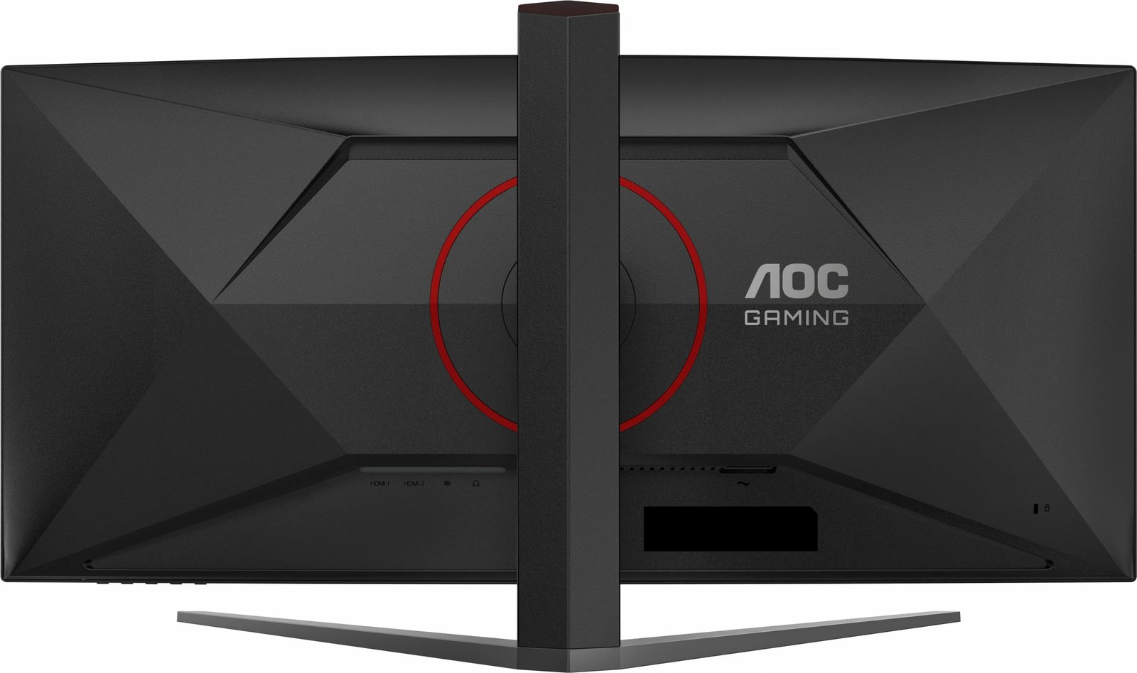 Monitor gaming AOC CU34G4, 34 inç, 180Hz, WQHD, i zi/kuq
