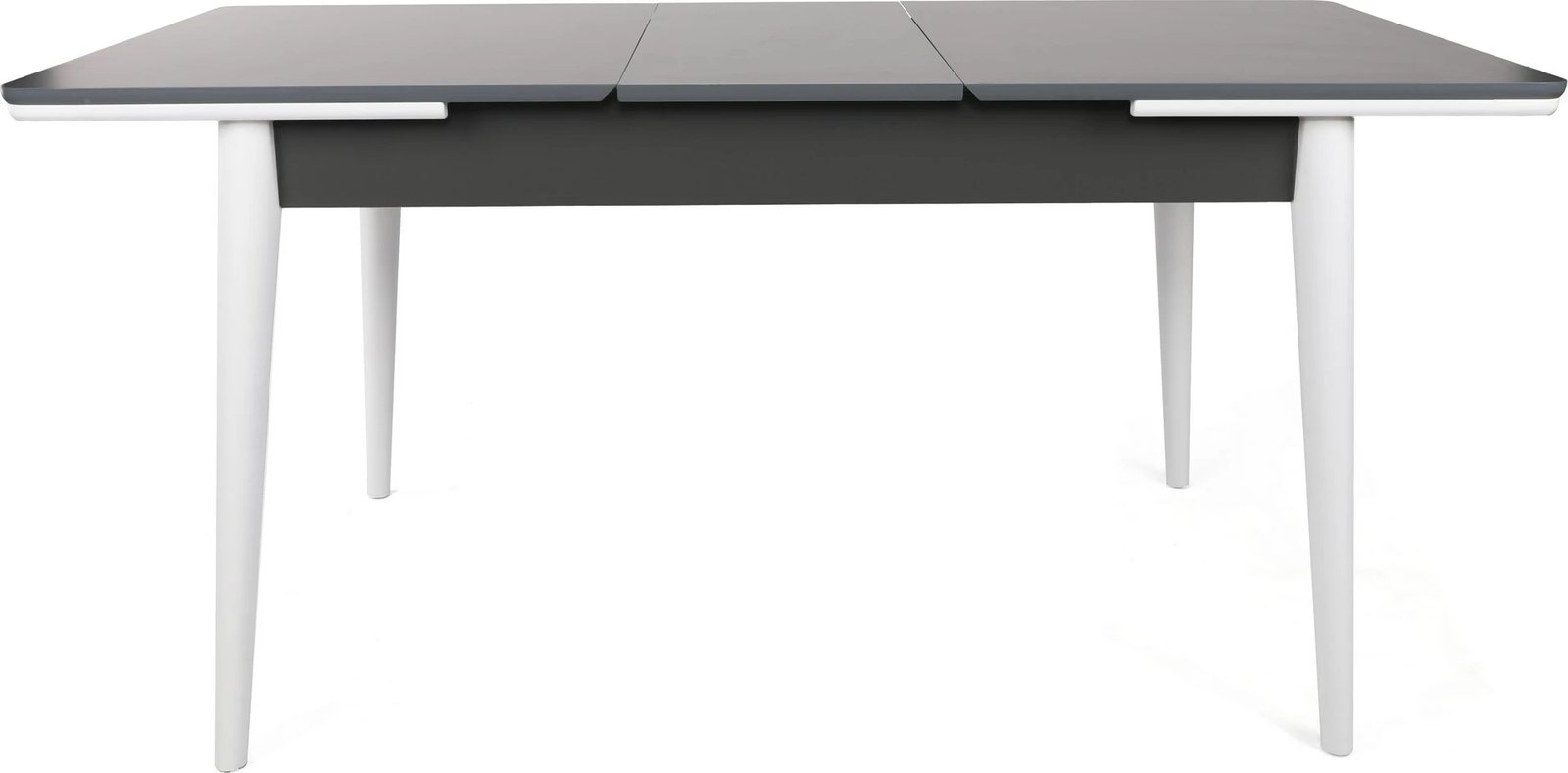 Tavolinë ngrënie me zgjatje, Skye Decor, anthracite dhe e bardhë, Sigma - 992