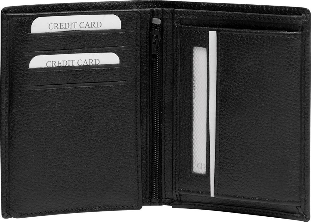 Kuletë lëkure NEXT, 11.8x9.2x1.5cm, e zezë