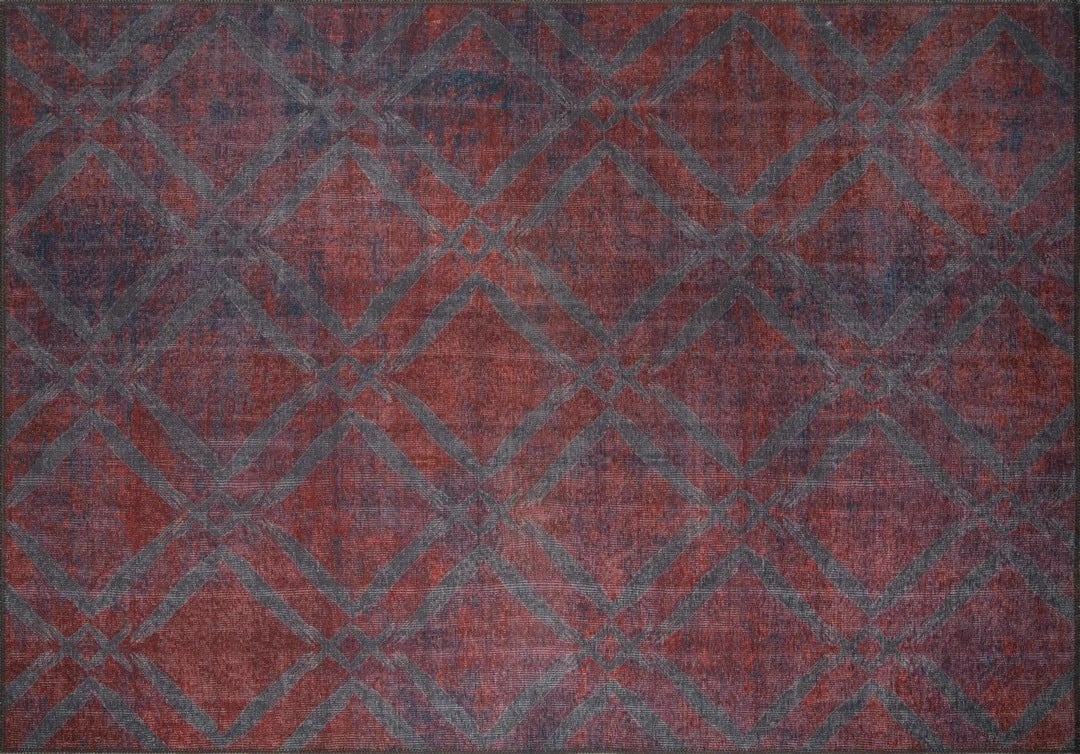 Qilim Conceptum Hypnose, Dorian Chenille, ngjyrë e kuqe e errët, 210x310cm