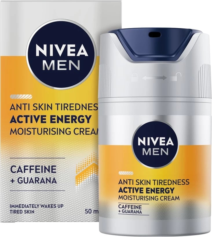 Krem fytyre për meshkuj Nivea Active Energy Energizing 50ml
