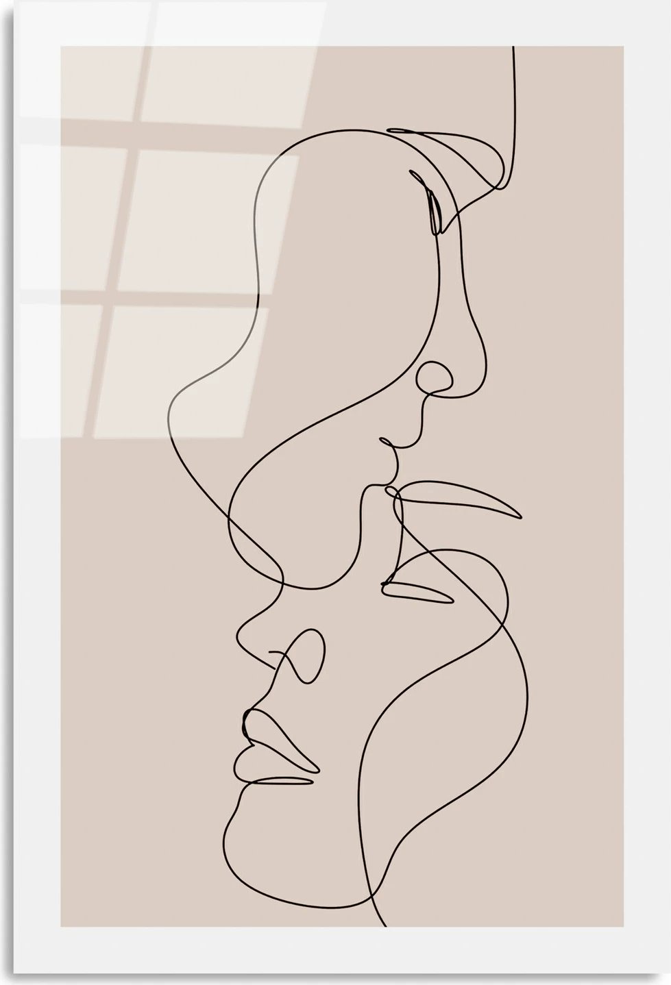 Pikturë dekorative prej xhami të temperuar, Wallity UV-1038, 30x45cm