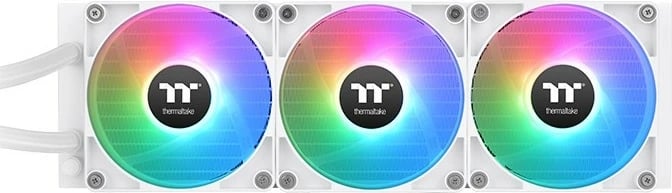 Ftohës me lëng Thermaltake TH360 V2 Ultra ARGB, 3x120mm, Snow Edition, bardhë