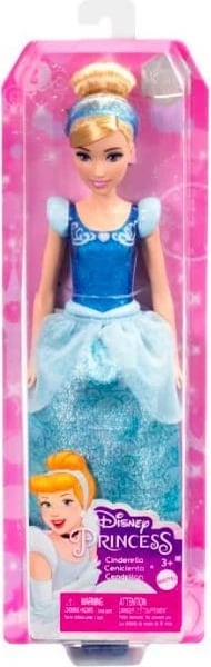 Kukull Disney Princess Cinderella Mattel HLW06, fustan kaltër