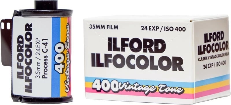Film Ilford ILFOCOLOR 400 Vintage Tone 35mm 24 ekspozime