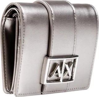 Portofol Armani Exchange femra, silver