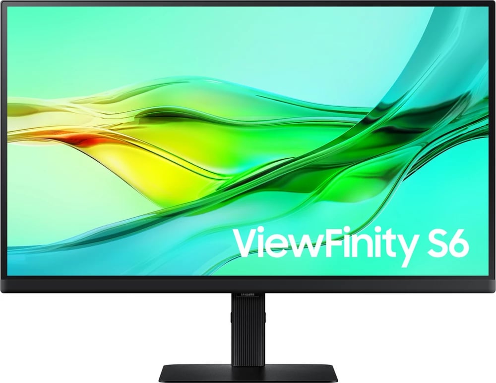 Monitor, Samsung, ViewFinity S6 S27D604UAU / LS27D604UAUXEN, 27", black