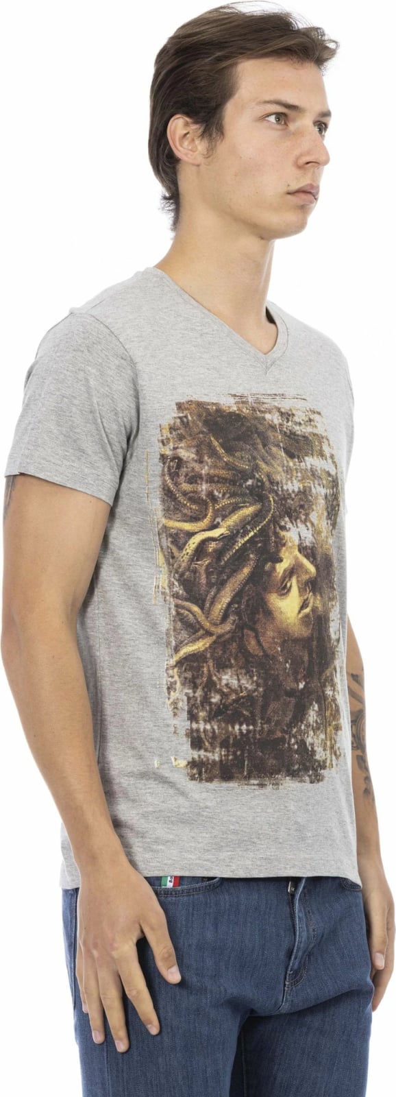 Maicë për meshkuj Trussardi Action, hiri