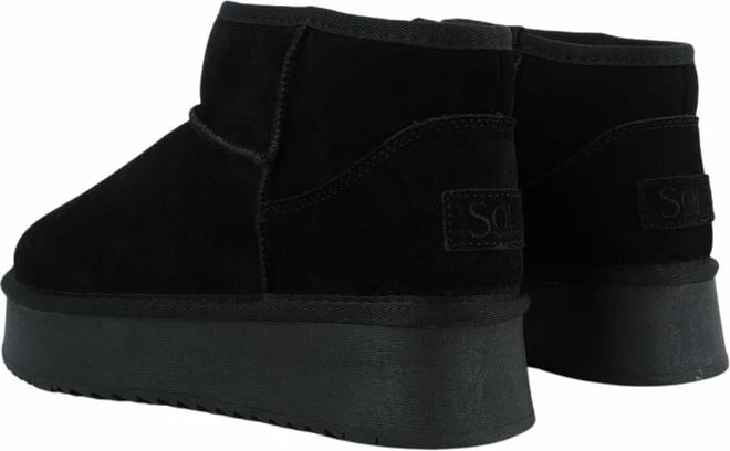 Këpucë lëkure për femra Solo Soprani, të zeza