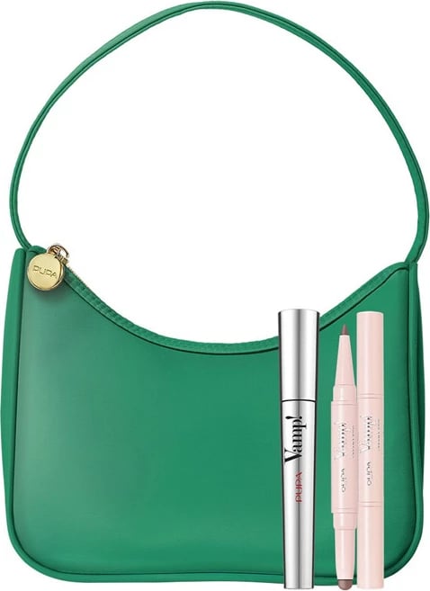 PUPA Kit Vamp! Hobo Bag Green Vamp Mascara & Creamy Duo