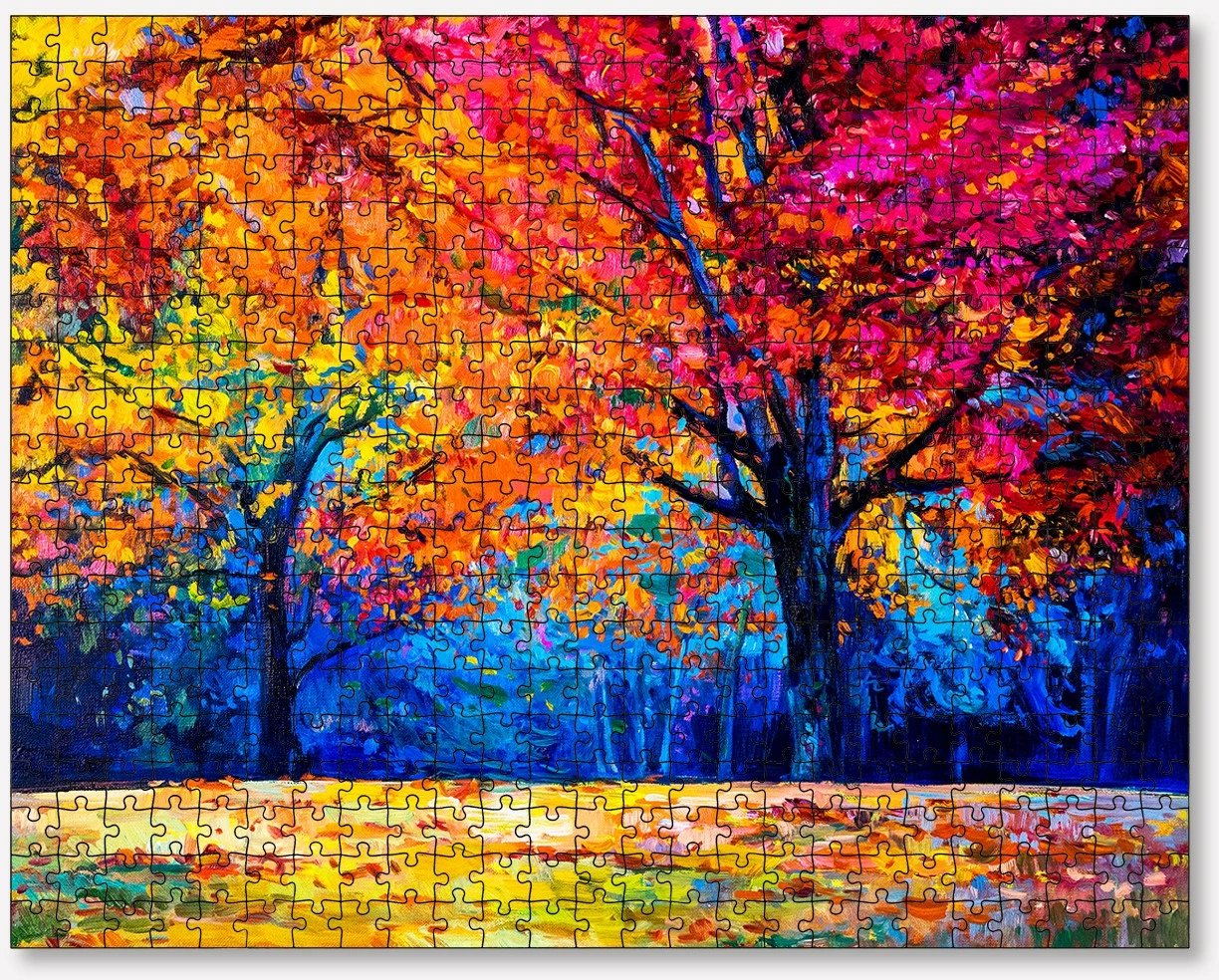 Puzzle 500 copë, Evila Originals, shumëngjyrësh, PZL_0173_500