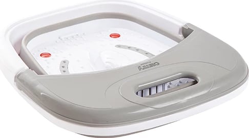 Masazhues këmbësh me ujë palosës, Camry, CR 2174, 6L, 450W, ngrohje 43-45°C, gri/e bardhë