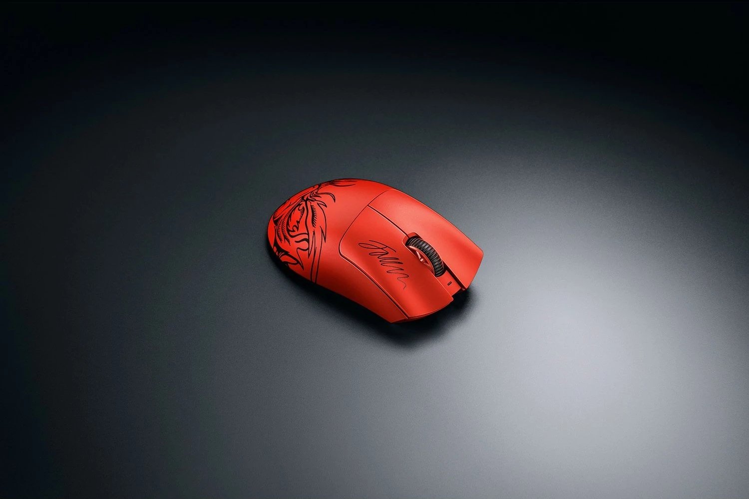 Maus Razer DeathAdder V3 Pro Faker Edition, wireless, 30000 DPI, i kuq