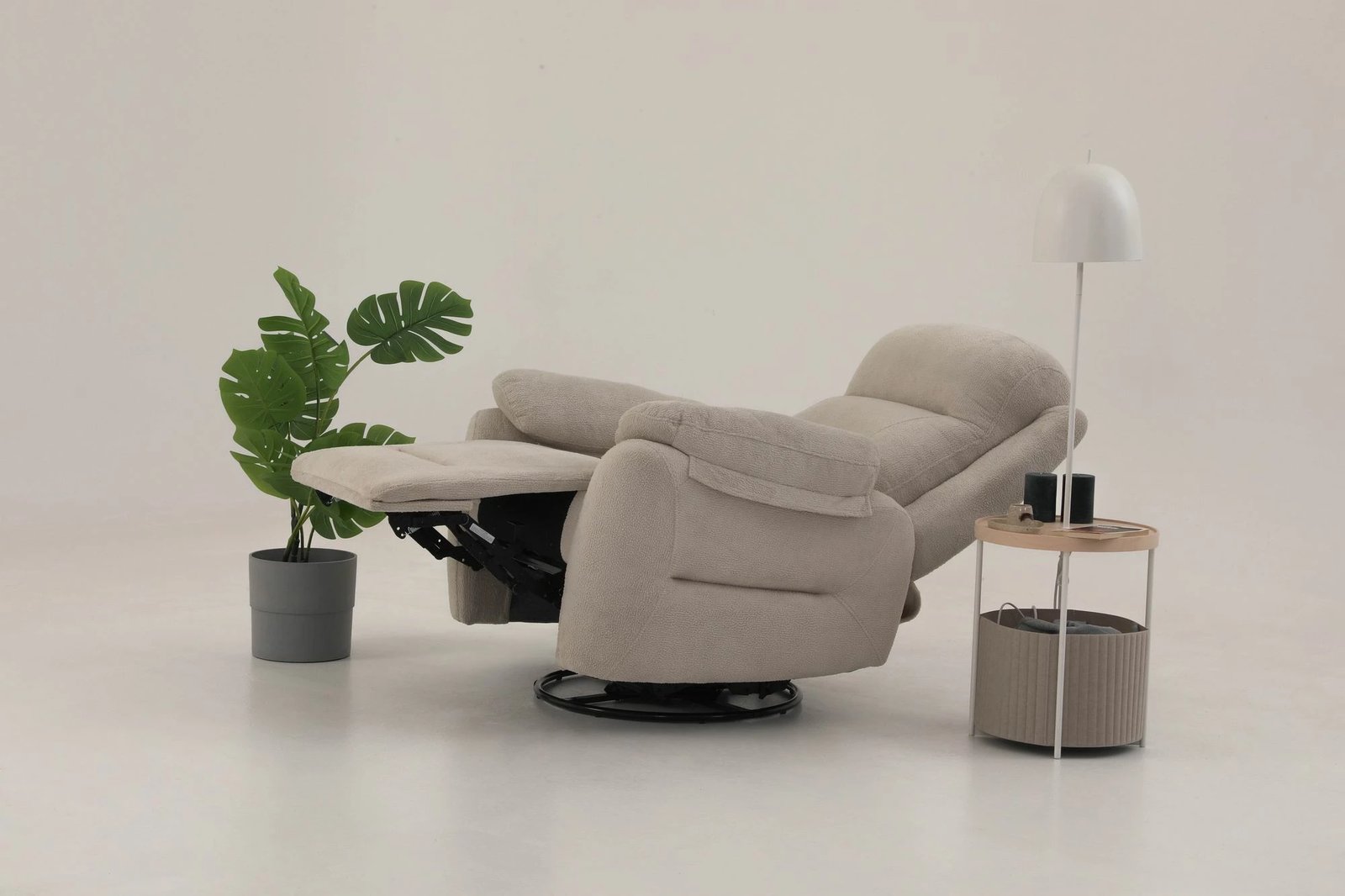 Karrige relaksuese elektrike Comfort, krem, Atelier del Sofa