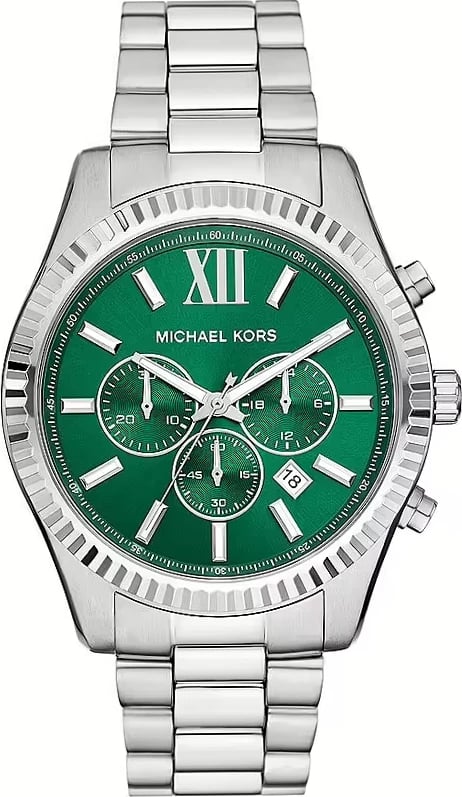 Orë dore për meshkuj MICHAEL KORS LEXINGTON, e gjelbër