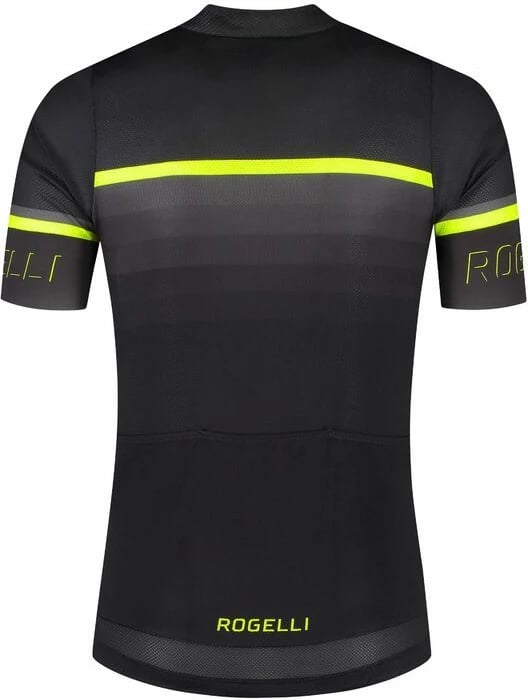 Maicë çiklizmi Rogelli për meshkuj, e zezë-fluo