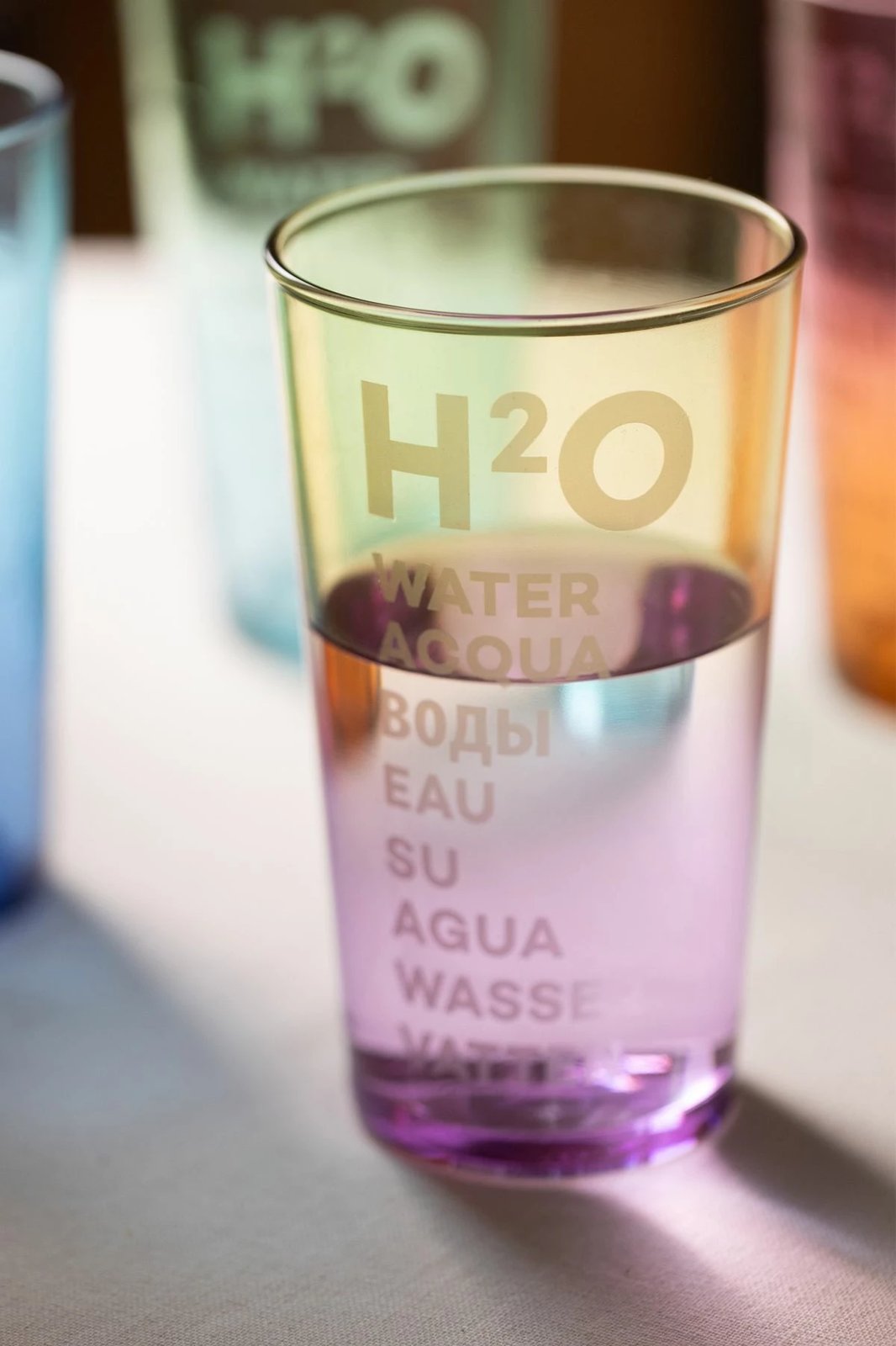 Set gotash xhami (4 copë), Hermia Concept, Aqua 570