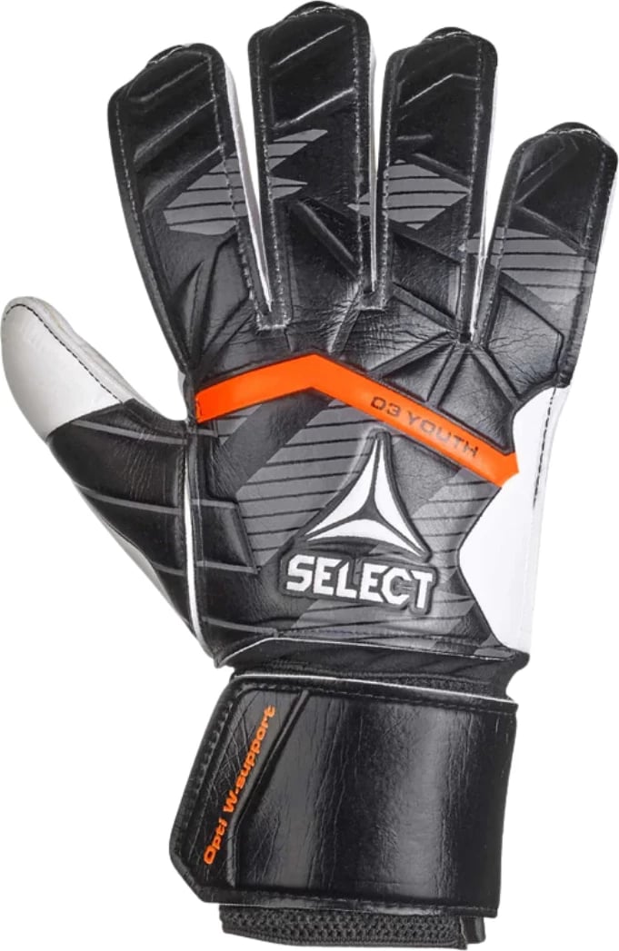 Doreza portieri për fëmijë Select, të zeza dhe të bardha