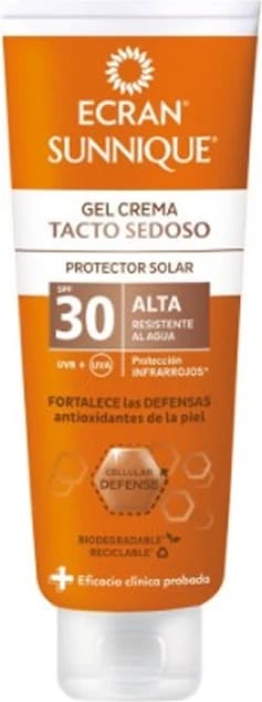 Krem dielli Ecran Sunnique Silky Touch Gel SPF30, 250ml uniseks