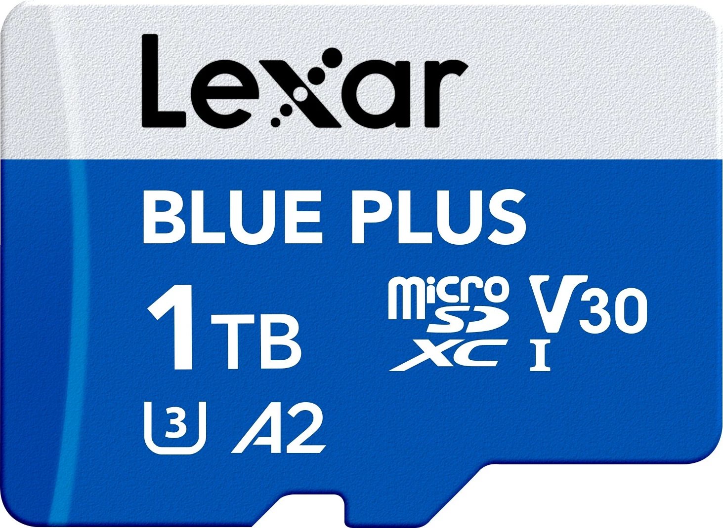 Kartë microSD Lexar Blue Plus LMSBLPL001T-BNANG 1TB UHS-I V30 U3 A2 deri 170MB/s me adapter SD blu